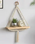 Macrame Wall Hanging Decor, Home Decor, Wall Shelves, Wall Hangings for Home Decoration, Wall Decor